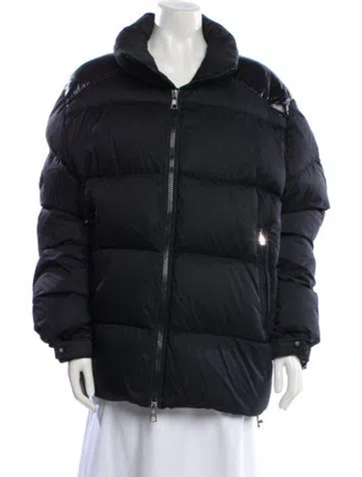 Pre-owned Moncler Bomber Jacket In Black