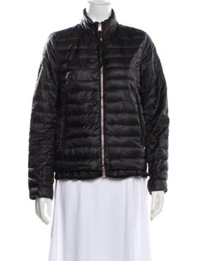 Pre-owned Moncler Bomber Jacket In Black