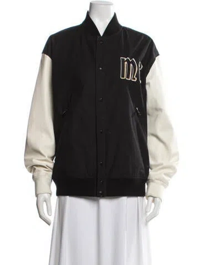 Pre-owned Moncler Bomber Jacket In Black