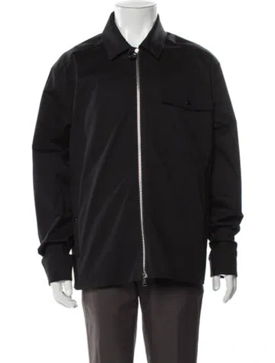 Pre-owned Moncler Bomber Jacket In Black