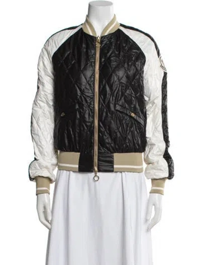 Pre-owned Moncler Bomber Jacket In Black
