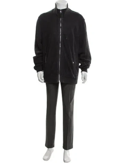 Pre-owned Moncler Bomber Jacket In Black