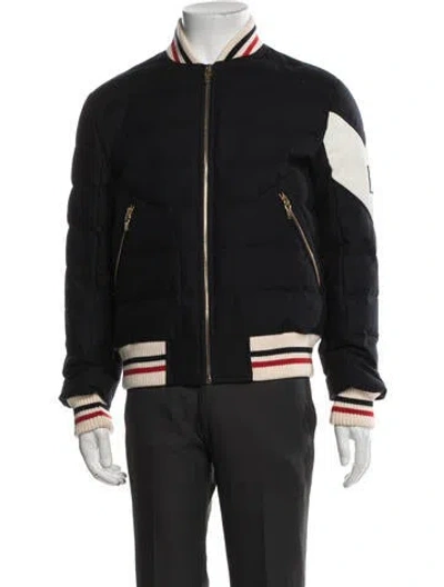 Pre-owned Moncler Bomber Jacket In Black