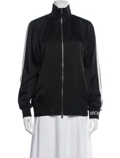 Pre-owned Moncler Bomber Jacket In Black