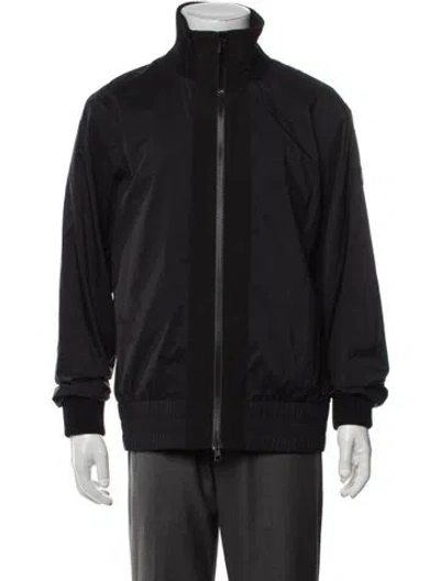 Pre-owned Moncler Bomber Jacket In Black