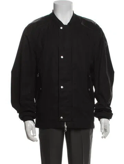 Pre-owned Moncler Bomber Jacket In Black
