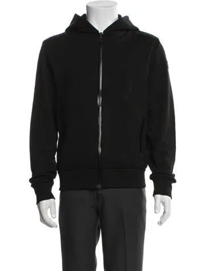 Pre-owned Moncler Bomber Jacket In Blue