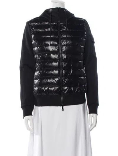 Pre-owned Moncler Bomber Jacket In Gray