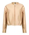 Moncler Maupa Bomber In Nude