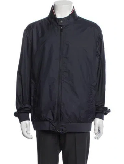 Pre-owned Moncler Bomber Jacket W/ Tags In Blue