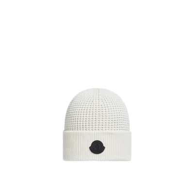 MONCLER BONNET EN COTON À LOGO