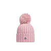 Moncler Bonnet En Laine Avec Pompon En Matière Synthétique