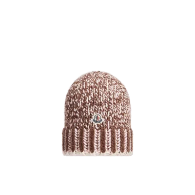 MONCLER BONNET EN LAINE MOULINÉE