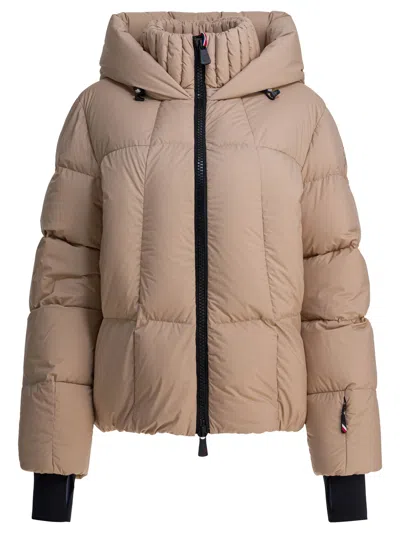 Moncler Bonnieure Jackets Beige In Black