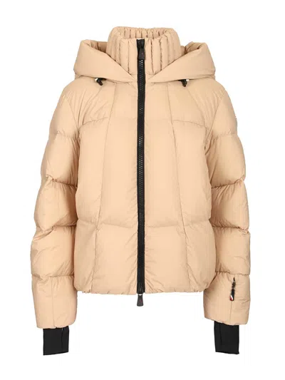 MONCLER BONNIEURE SKI JACKET JACKETS BEIGE