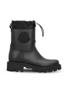 Moncler Boots In Black