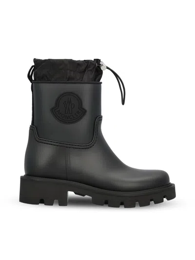 Moncler Boots In Black