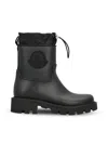 Moncler Kickstream Rubber Wellington Ankle Boots