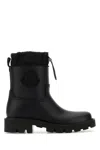 Moncler Kickstream Rubber Wellington Ankle Boots
