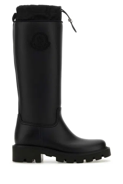 Moncler Boots In Black