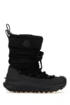 Moncler Boots In Black