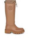 Moncler Boots In Brown