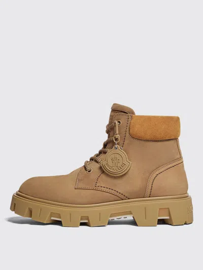Moncler Boots Men  In Neutral