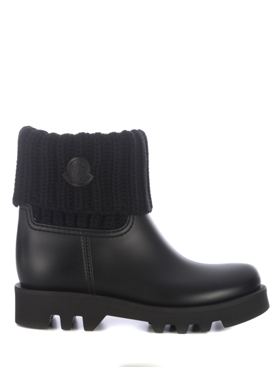 Moncler Boots  "ginette" In Nero