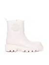 Moncler Resile Apres Ankle Boot In White