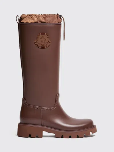 Moncler Boots Woman  In Brown
