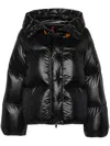 Moncler 2in1 Borey Short Down Jacket In Black