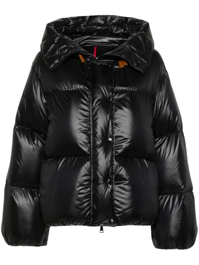 Moncler 2in1 Borey Short Down Jacket In Black