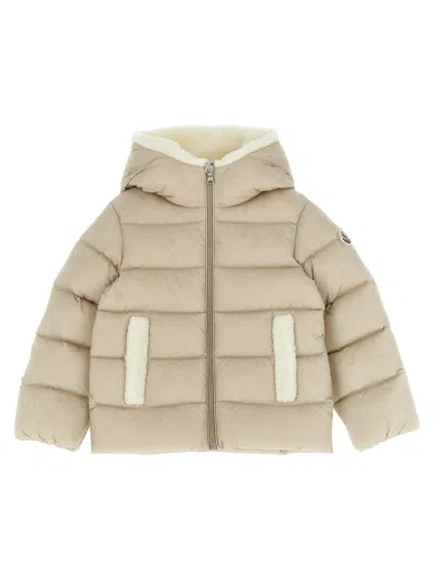 Moncler Kids' Borgan Down Jacket In Brown