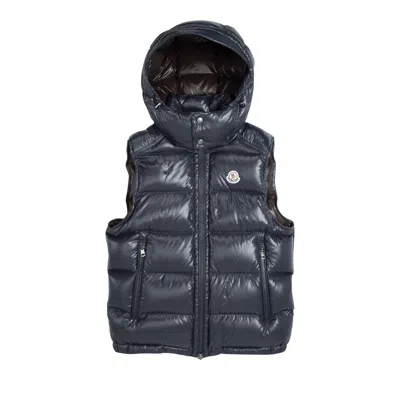 Pre-owned Moncler Bormes Shiny Puffer Vest 'navy' | Blue | Men's Size 2