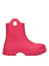 Moncler Misty Boots In Nude & Neutrals