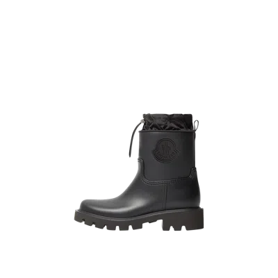 MONCLER KICKSTREAM RAIN BOOTS, WOMEN, BLACK, SIZE: 41