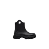 Moncler Ankle-height Boots With Textured Grip And Rugged Sole In Black