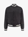 Moncler Reversible Bouchet Varsity Bomber Jacket In Black