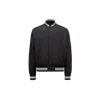 Moncler Reversible Bouchet Varsity Bomber Jacket In Black