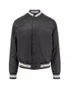Moncler Bouchet Reversible Padded Bomber Jacket In Black