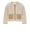 Moncler Boucle Sweatshirt In Gold
