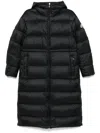 Moncler Boulogne Coat In Black