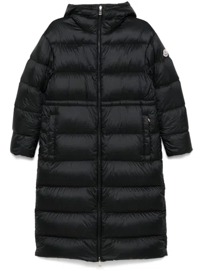 Moncler Boulogne Coat In Black
