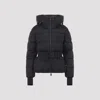Moncler Bouquetin Padded Jacket Drawstring In Black