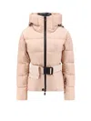 Moncler Bouquetin Nylon Down Jacket In Pink