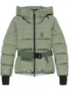 Moncler Bouquetin Ski Jacket In Green