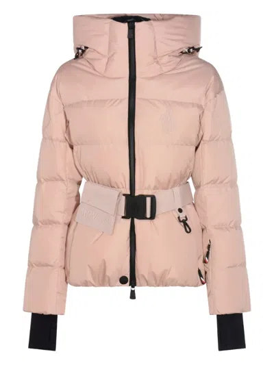 Moncler Bouquetin Ski Jacket In Pink