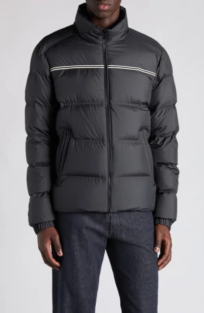 Moncler Bouvaque Down Puffer Jacket In Black