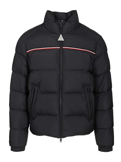 Moncler Bouvaque Jacket Jackets Blue In Black