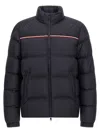 Moncler Puffer Jacket With High Collar And Quilted Design